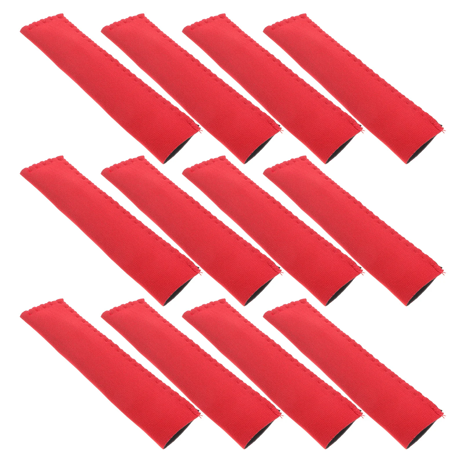 

12pcs Reusable Sleeves Neoprene Ice Pop Holders Portable Freezer Protection For Outdoor Picnics Parties Summer Treats