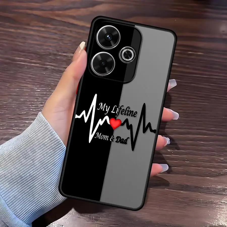 Funda Phone Cover Case for Xiaomi Redmi Note 15 13C 11 14C 12 A4 13 14 Pro Plus 10 9S Mom And Dad Lover view 2