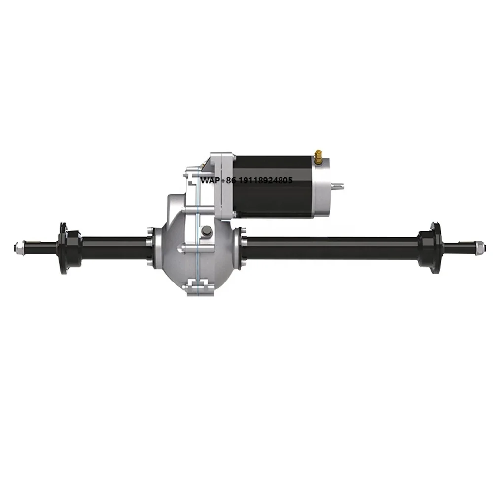 Plutools 24V 800W 5000Rpm 20:1 Brushed DC Motor Transaxle for All Terrain Golf Cart