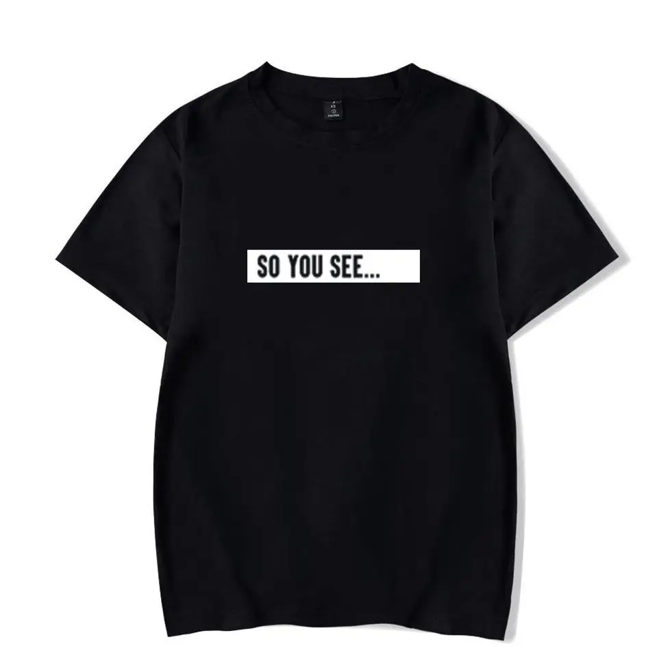 

Korean pop So You See Dhar Mann Merch Tshirt O-Neck Summer Short Sleeve Women Men Tshirt Harajuku Streetwear Casual Kids Clothes
