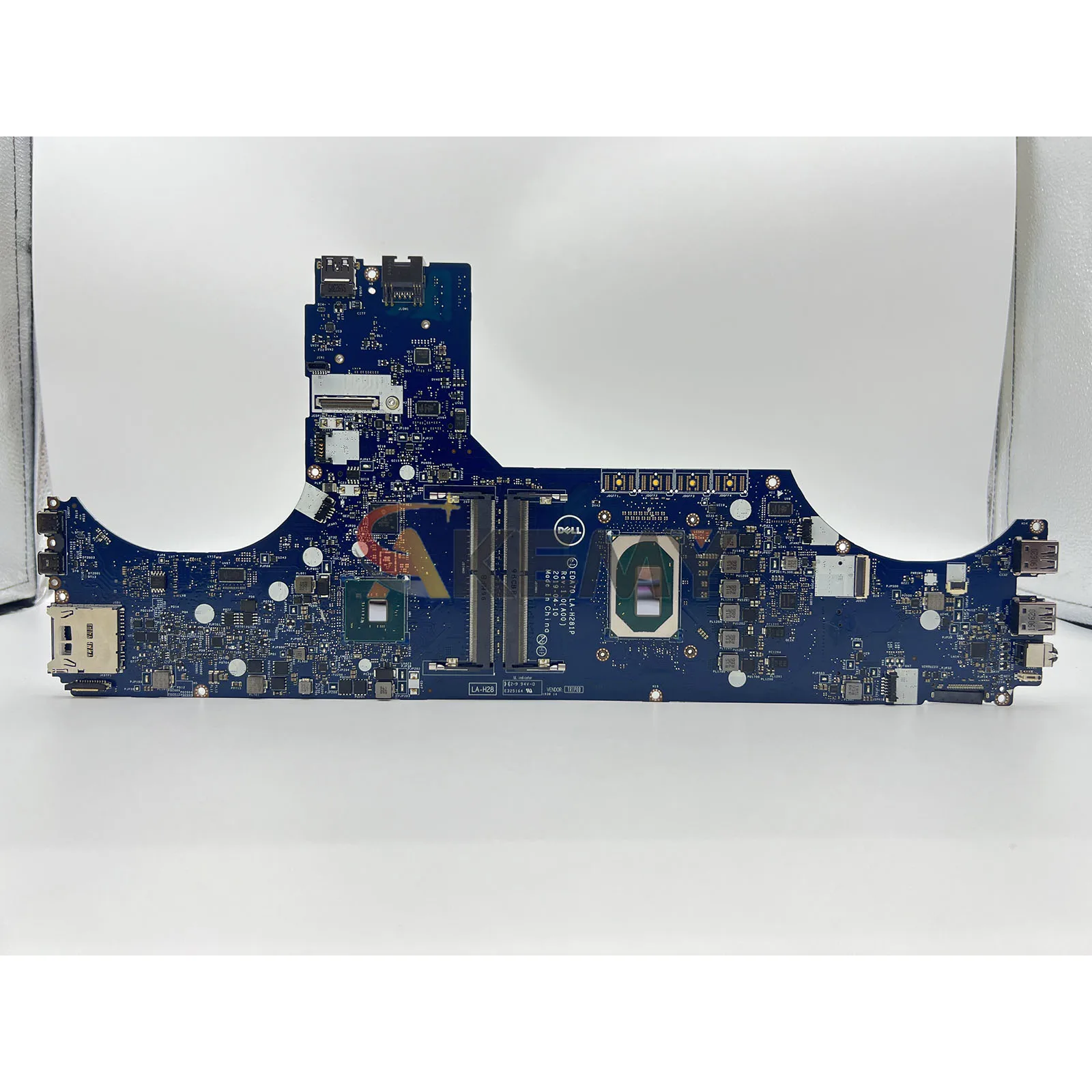 Voor Dell Precision 7740 7750 Laptop Moederbord LA-H281P met E-2276M CPU CN-0MPVGK 100% Getest OK