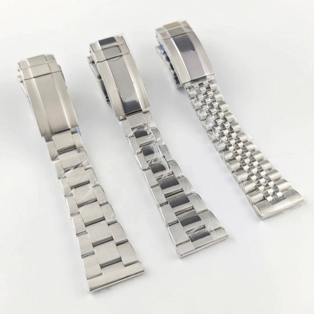

22mm/20mm Bracelet Stainless Steel Strap Replacement Watchbands Solid Steel Watch Strap Modified Accessories