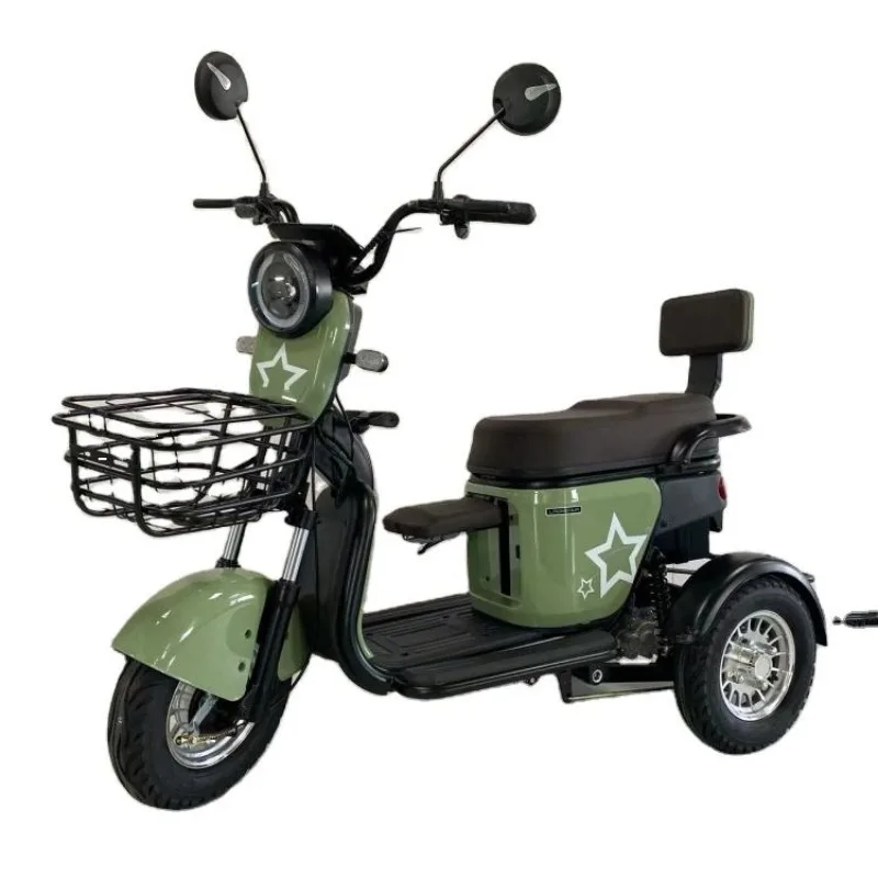 RRE 48V adult electric tricycle with sidecar electric tricycle