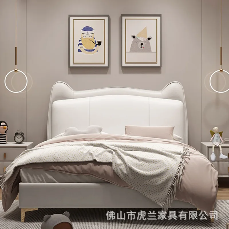 Children's Furniture Boys and Girls Cartoon Youth bed 1.5 Cartoon Child bed 1.8 Modern Cartoon minimalist bed