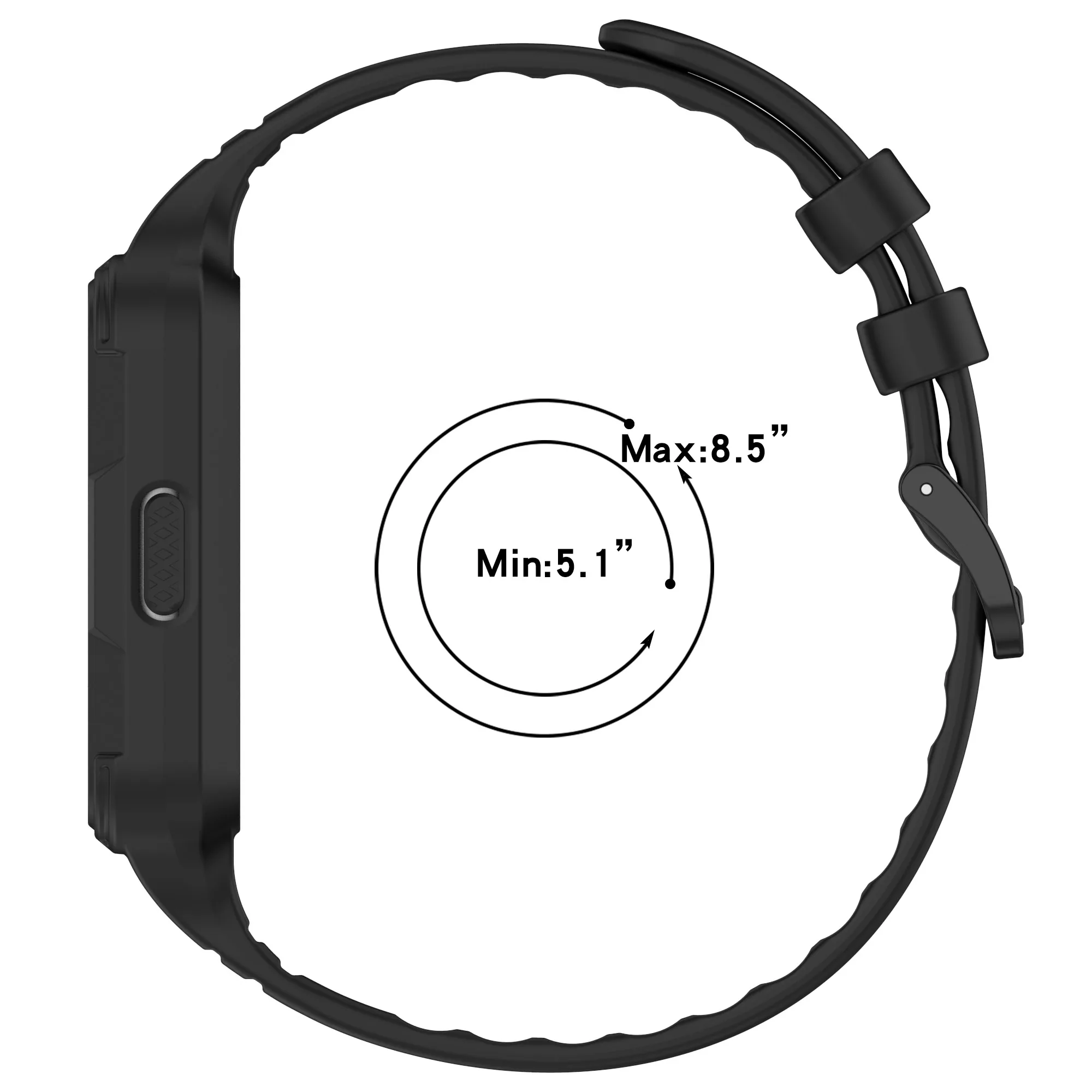 Integrated Silicone Band Replacement Strap For Huawei Watch 11 Pro Smart Watch Wrist Straps correa