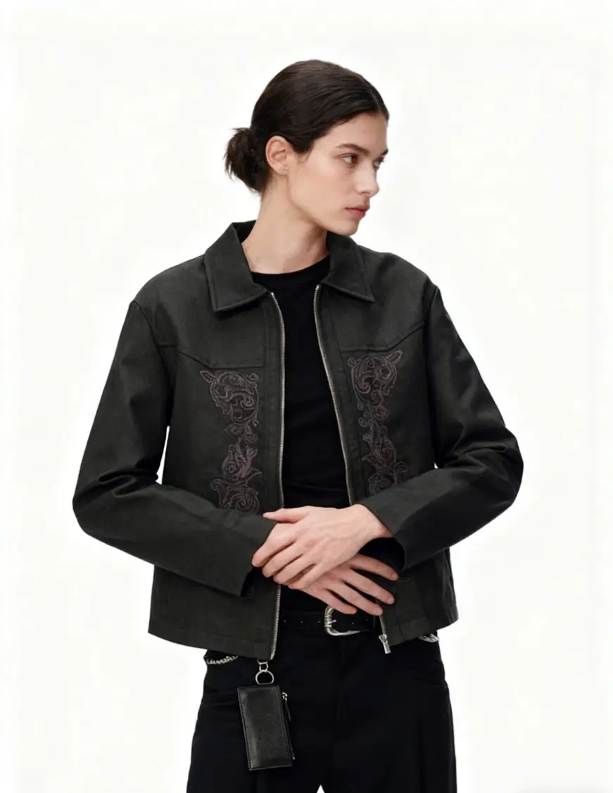 ボンバージャケット レディース ジャケット テックウェア 秋 アーティスティック プリント 印刷 グラフィティ Cプリント フィッシュボーン 花柄 ボタニカル OL