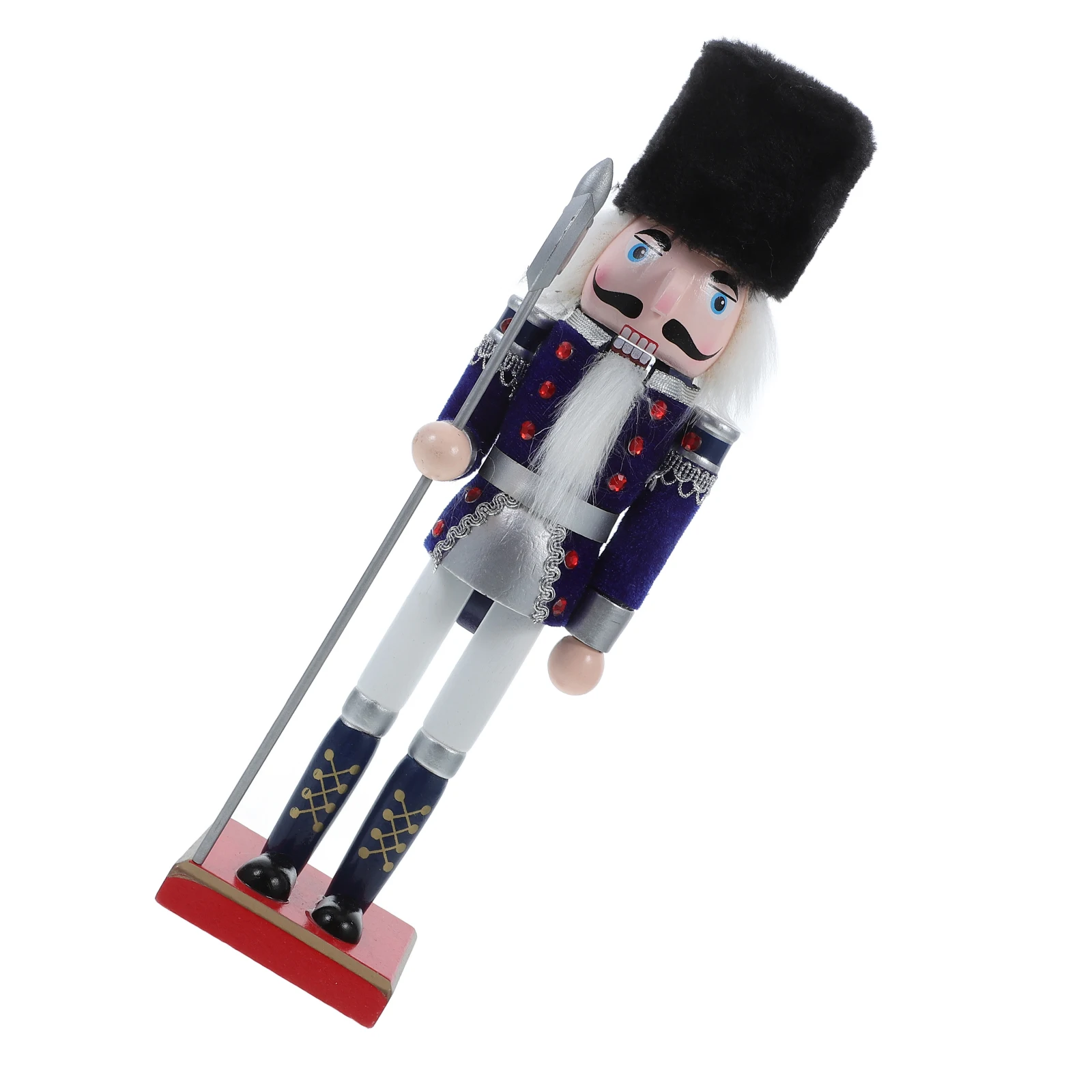 

Nutcracker Figures Santa Soldier Tabletop Decor Holiday Home Decoration Chef Nutcracker