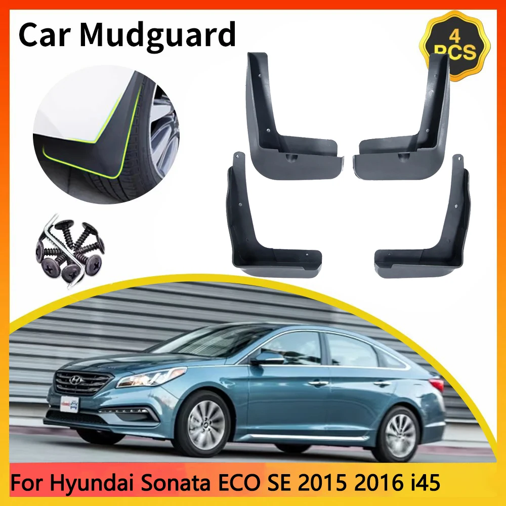 

For Hyundai Sonata ECO SE 2015 2016 i45 Car Mudguards Mudflap Mudguard Splash Guards Mud Flaps Fender