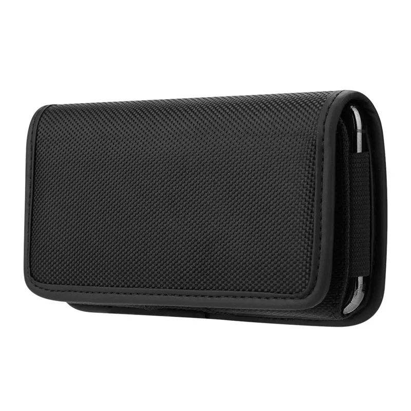 Mobile Phone Vertical/horizontal Bag For 3.5-6.3 Inch Mobile Phone Vertical Nylon Case 2024 New Phone Bag Belt Waist Bag