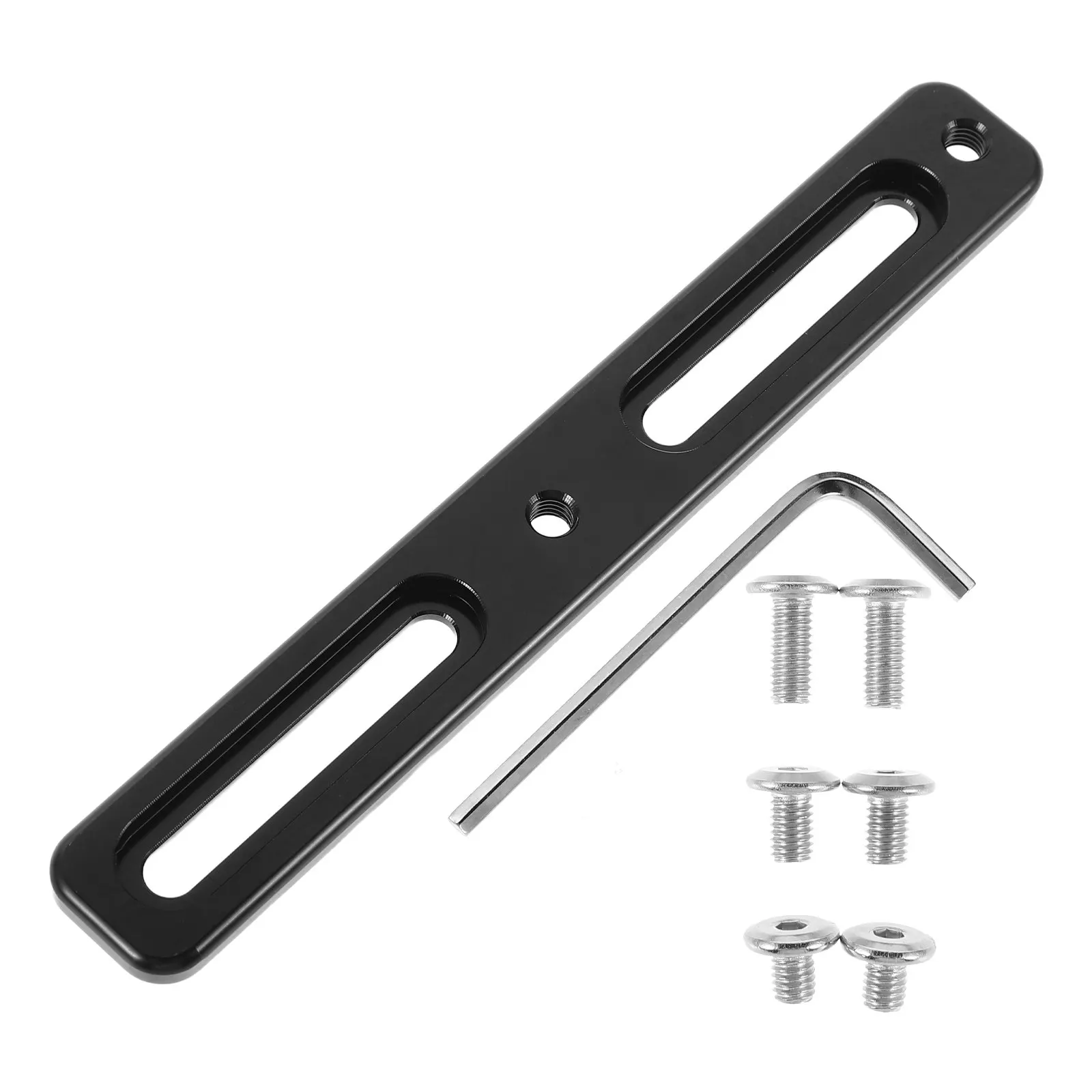 

1Set Bicycle Cage Mount Adapter with Hole Position Adjustment for Bike Water Bottle Holder Frame Bracket Bicycle Cage Holder