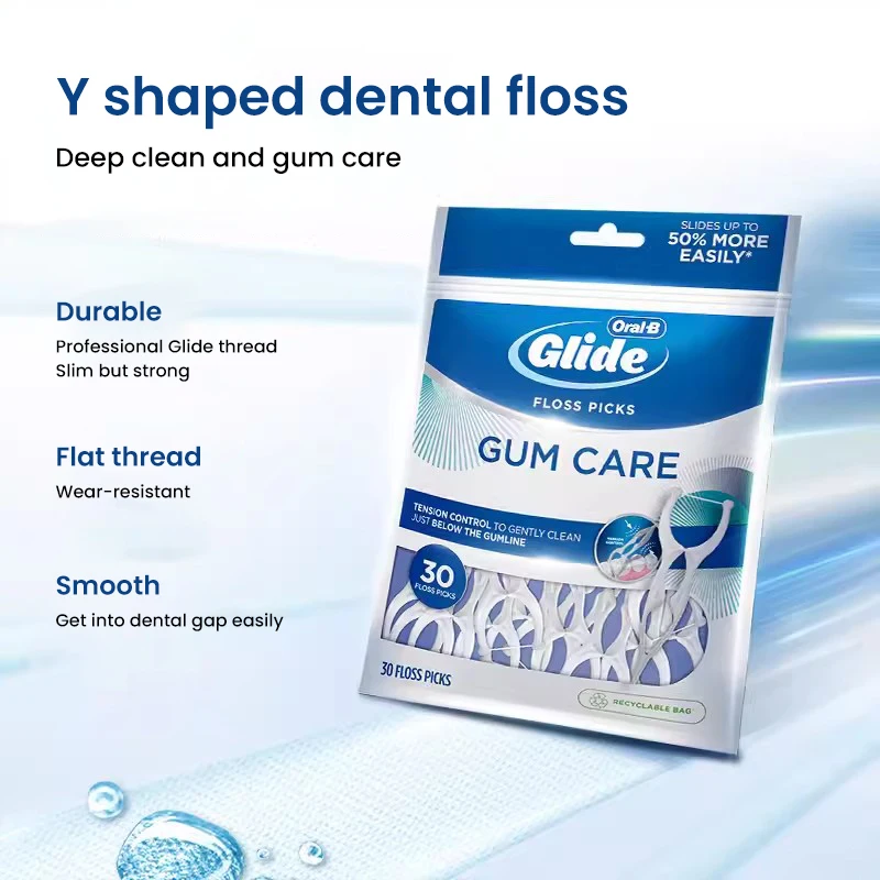Oral B Glide Pro Health ADVANCED Floss Picks 30 Pcs Pack