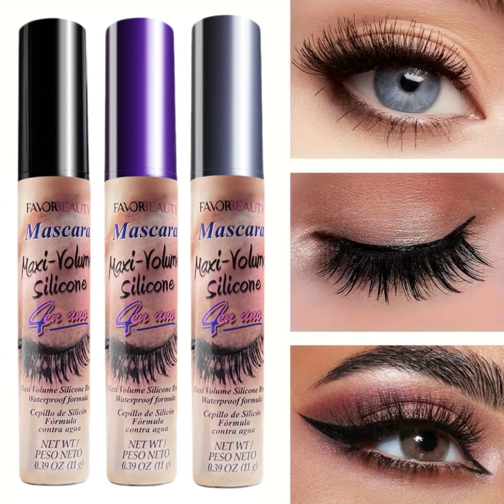 

Набор из 3-х объемных туш для ресниц: три разных насадки-щеточки, водостойкие, стойкие, создают более густые ресницы.