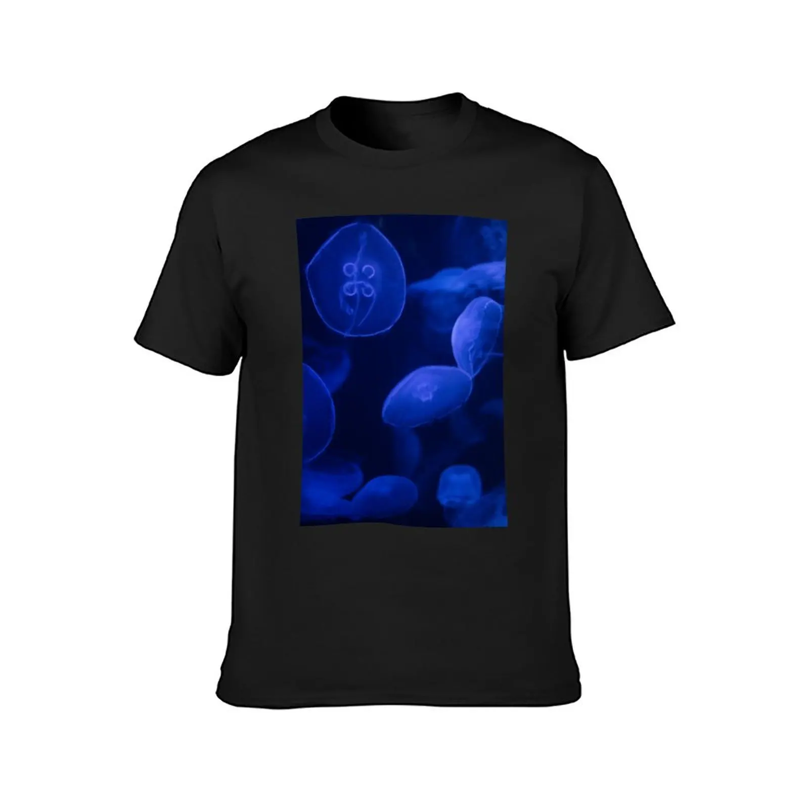 Jellyfish T-Shirt oversizeds aesthetic clothes plain Men's t-shirts