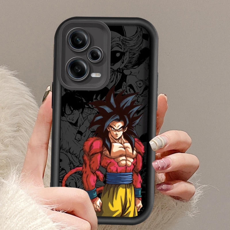 Комикс, D-Dragon Ball, Сон Гоку, глазная лестница для Xiaomi Redmi Note 13, 12, 12C, 11S, 10, 10C, 10A, 9C, 9A Pro, задний Чехол для телефона