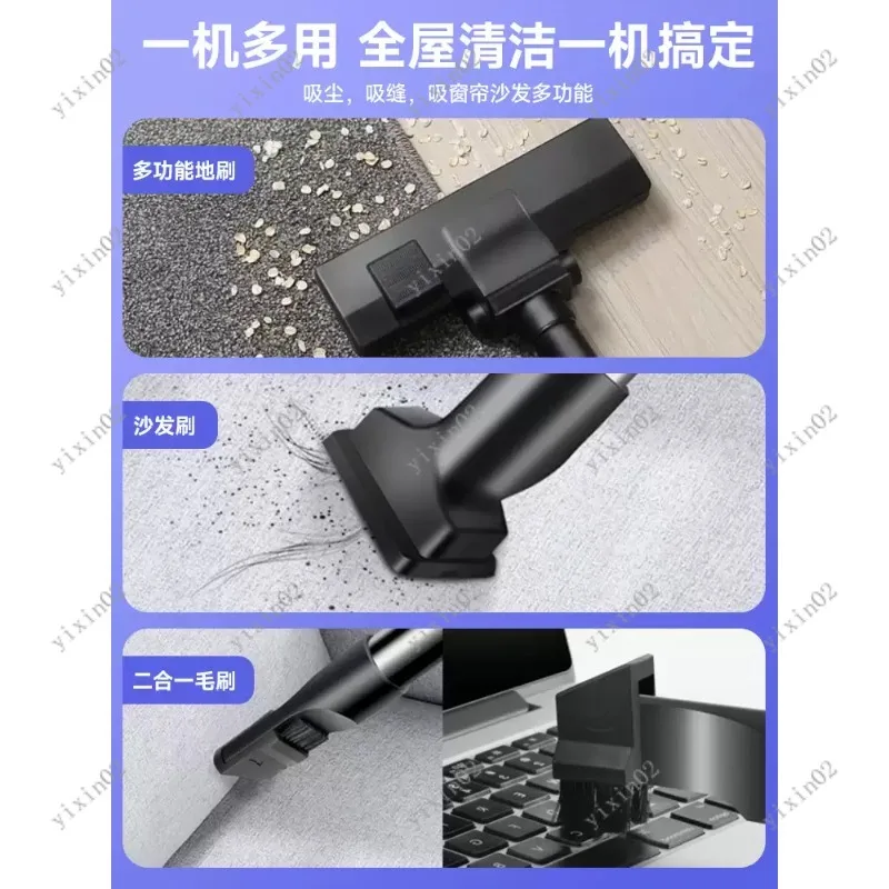 High Power Household Canister Vacuum Cleaner Strong Suction Wired for Whole Home Cleaning