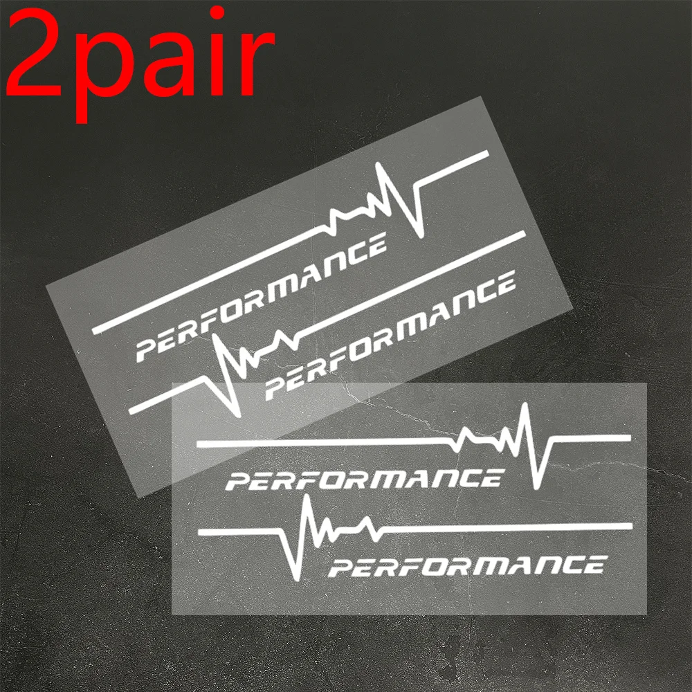 ECG Performance Car Motorcycle Decorative Sticker Waterproof Suitable for Motorcycle Helmets, Bicycle Vinyl Universal Decals