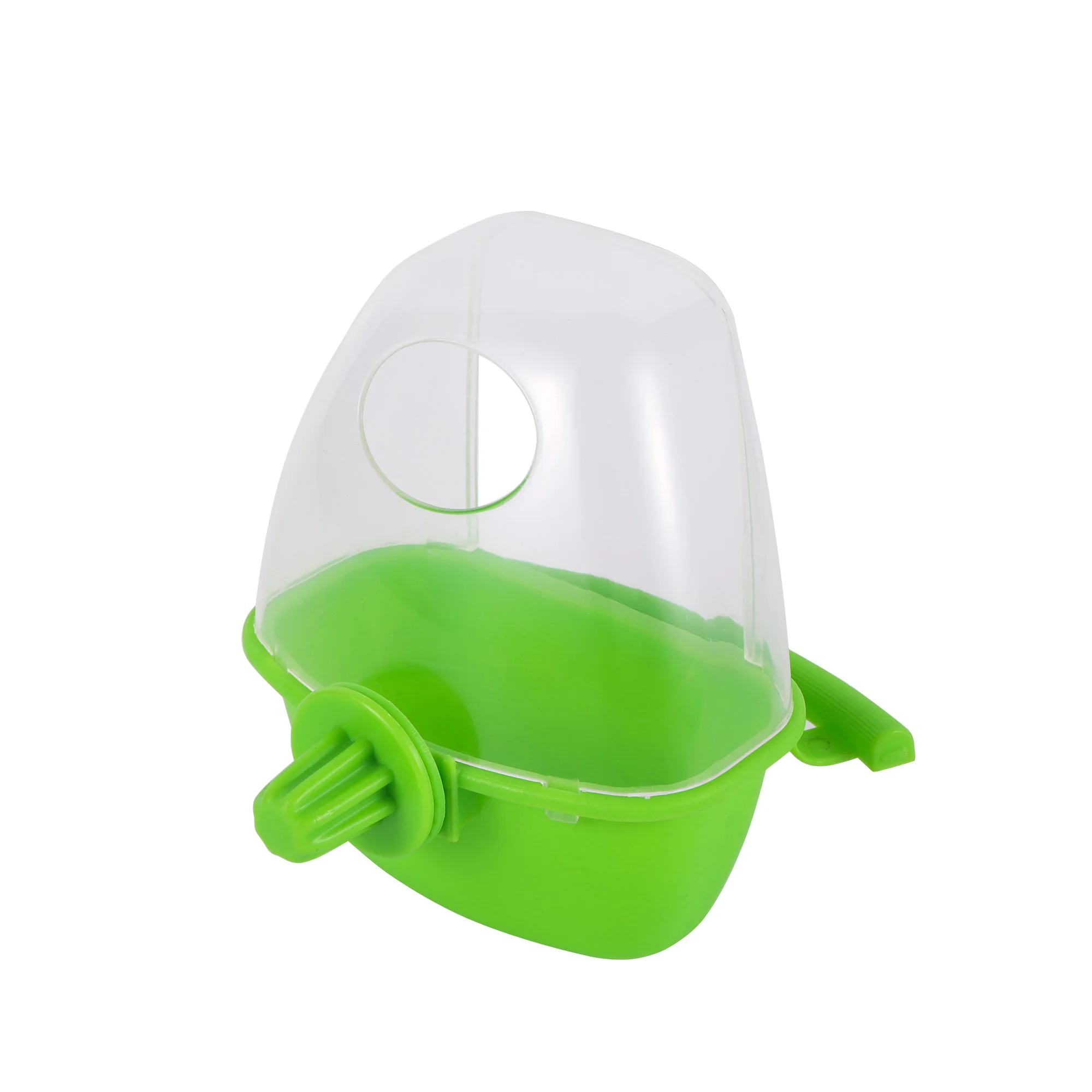 Bird Feeder Parrot Birds Water Hanging Bowl Parakeet Feeder Box Pet Cage Plastic Food Container Bird SuppliesFeeding Supplies