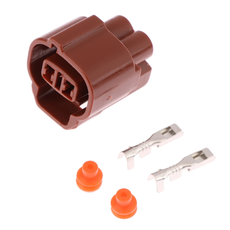 1 Set 2 Pin Sumitomo Waterproof Female Temperature Sensor Socket Automotive Wire Connector Plug For Mazda 6189-0033