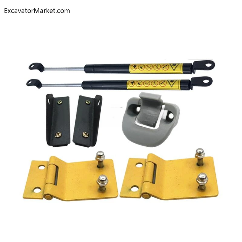 For excavator accessories CATERPILLAR CAT 320C 329D 330 313 336D Cab sunroof bracket hinge strut plastic buckle