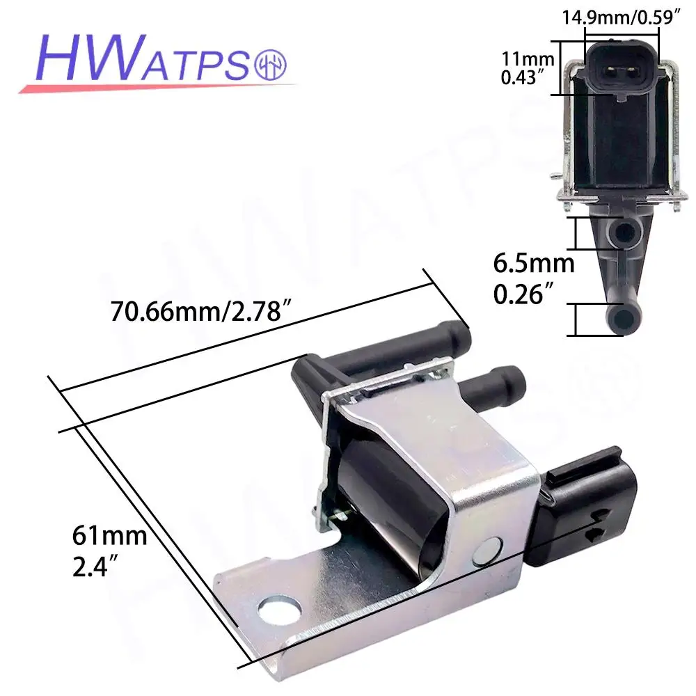 For Suzuki Swift 2005-2010 1.3L 1.5L 1.6L L4 M13A M15A M16A Vapor Canister Purge Valve / Vacuum Solenoid Valve K5T46771