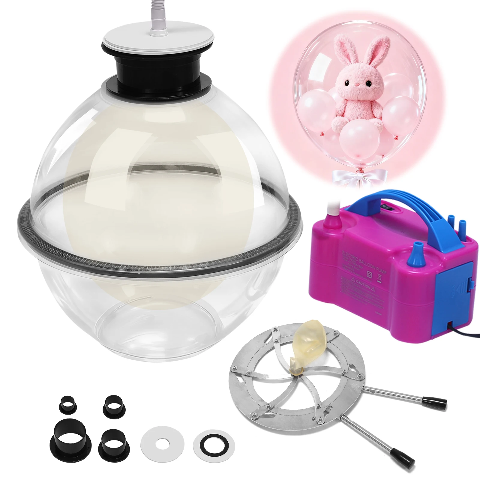 

Balloon Stuffer Kit with Flower Stuffer Tube Set Gift Wrapping Machine DIY Balloon Stuffer for Stuffing Filling Balloon Bouquets