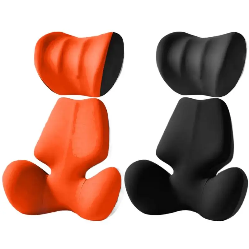 

ergonomic Car Pillow for Driving Seat Car Headrest and Lumbar Support Cushion Automotive Driving Back Support Cushion for Rv