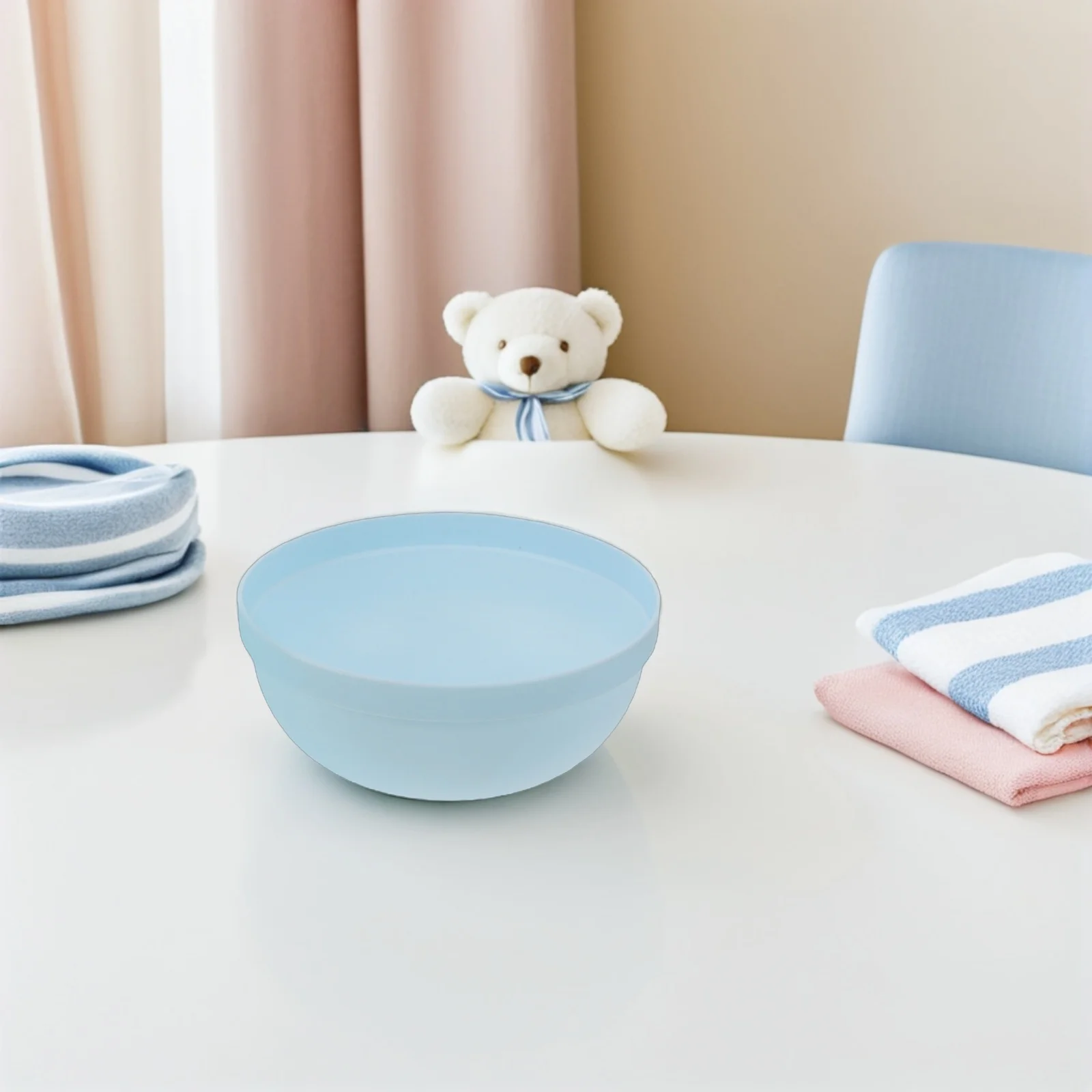 

12pcs Baby Food Bowl Plastic Toddler Bowls For Weaning Feeding Mashing Mixing Serving Breakfast Snack Fruit Salad Dessert Plate