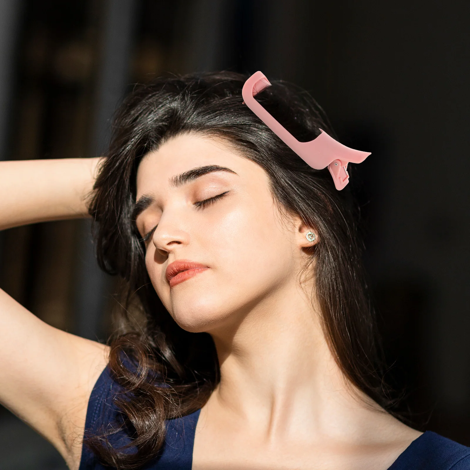 

Hair Root Clip Volumizing Styling Tool Traceless Clips for Curly Straight Long Medium Hair Bangs Curler Roller