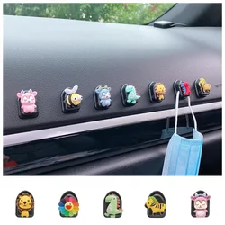 Car Hook DIY Cute Paste Multi-functional Mini Small Hook Car Seat Back Hook Wholesale Creatively Decroative Accessories Interior
