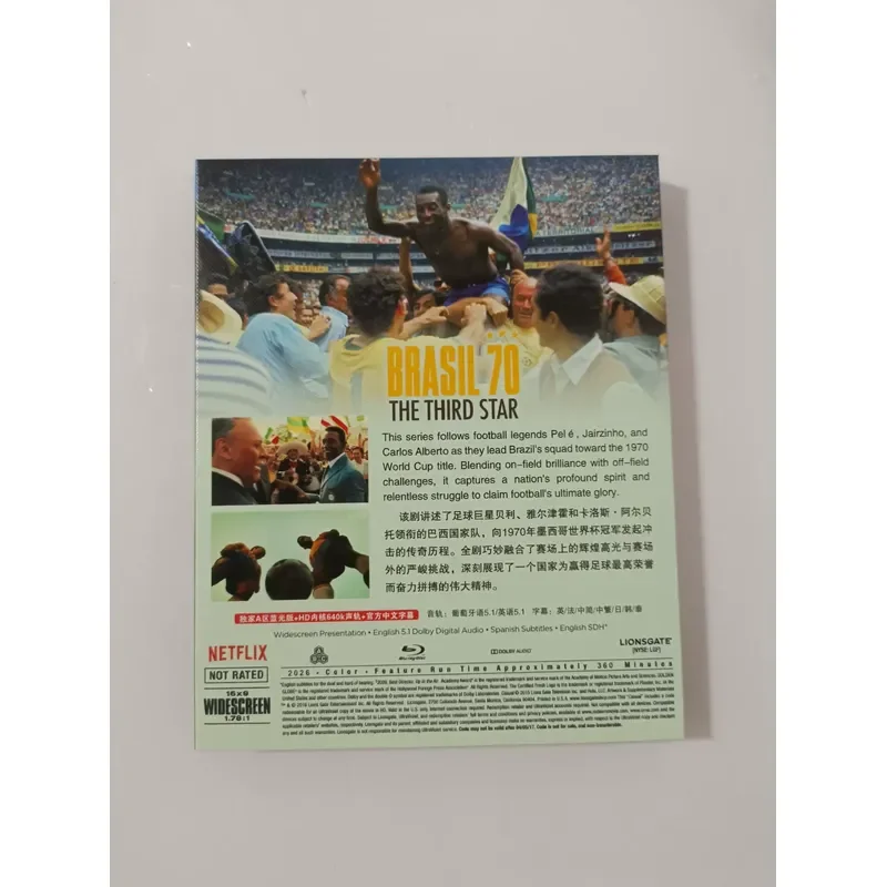 Brazil 1970 Triple Crown Legend Blu ray Disc 2 Discs High Definition Image Quality English Original Sound Medium