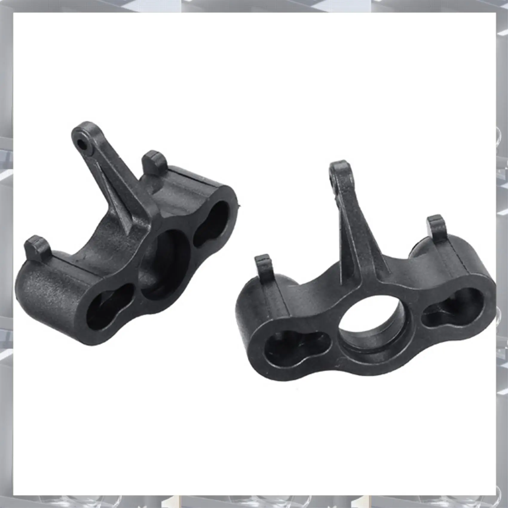 A84F-4PCS bloque de dirección nudillos de dirección portador de buje EA1003 para JLB Racing CHEETAH 1/10 accesorios de piezas de coche RC sin escobillas