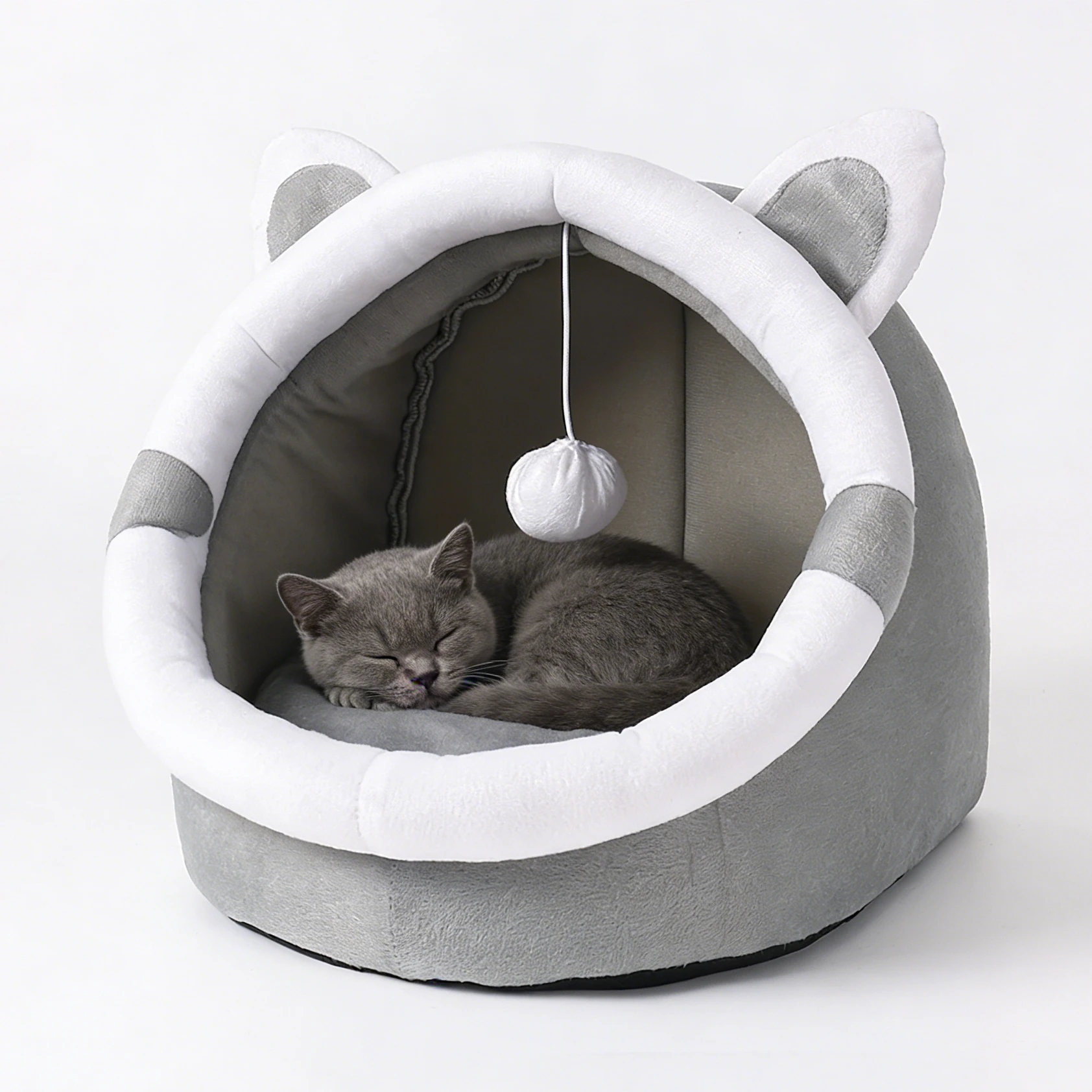 Deep Sleep Cat Bed …
