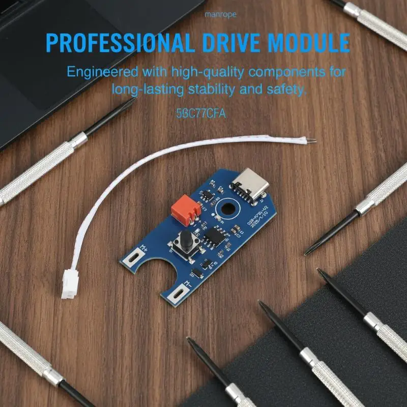 Type-C USB Rechargeable Mini Motor Drive Board With Switch For Water Pump DIY Equipment