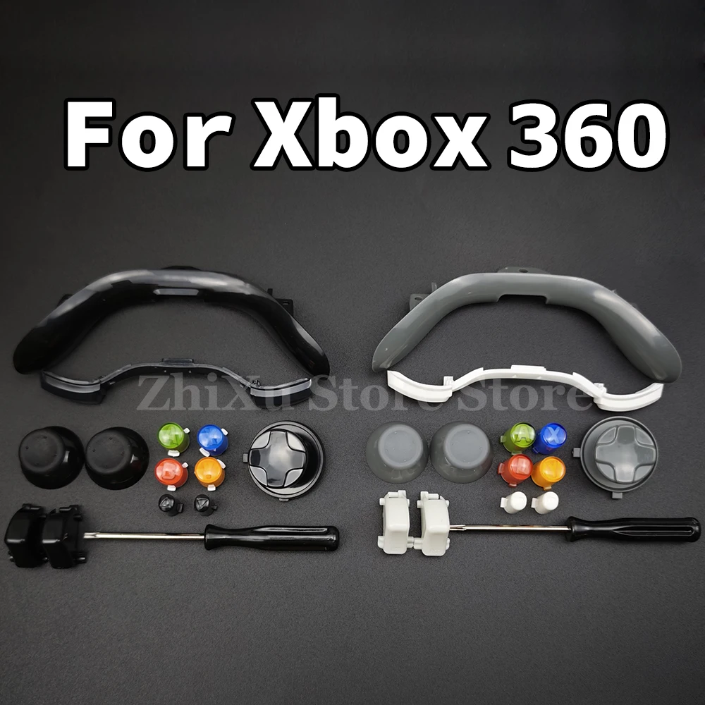 1 Set for XBOX 360 Wireless Controller Buttons Repair Parts with T8 Screwdriver