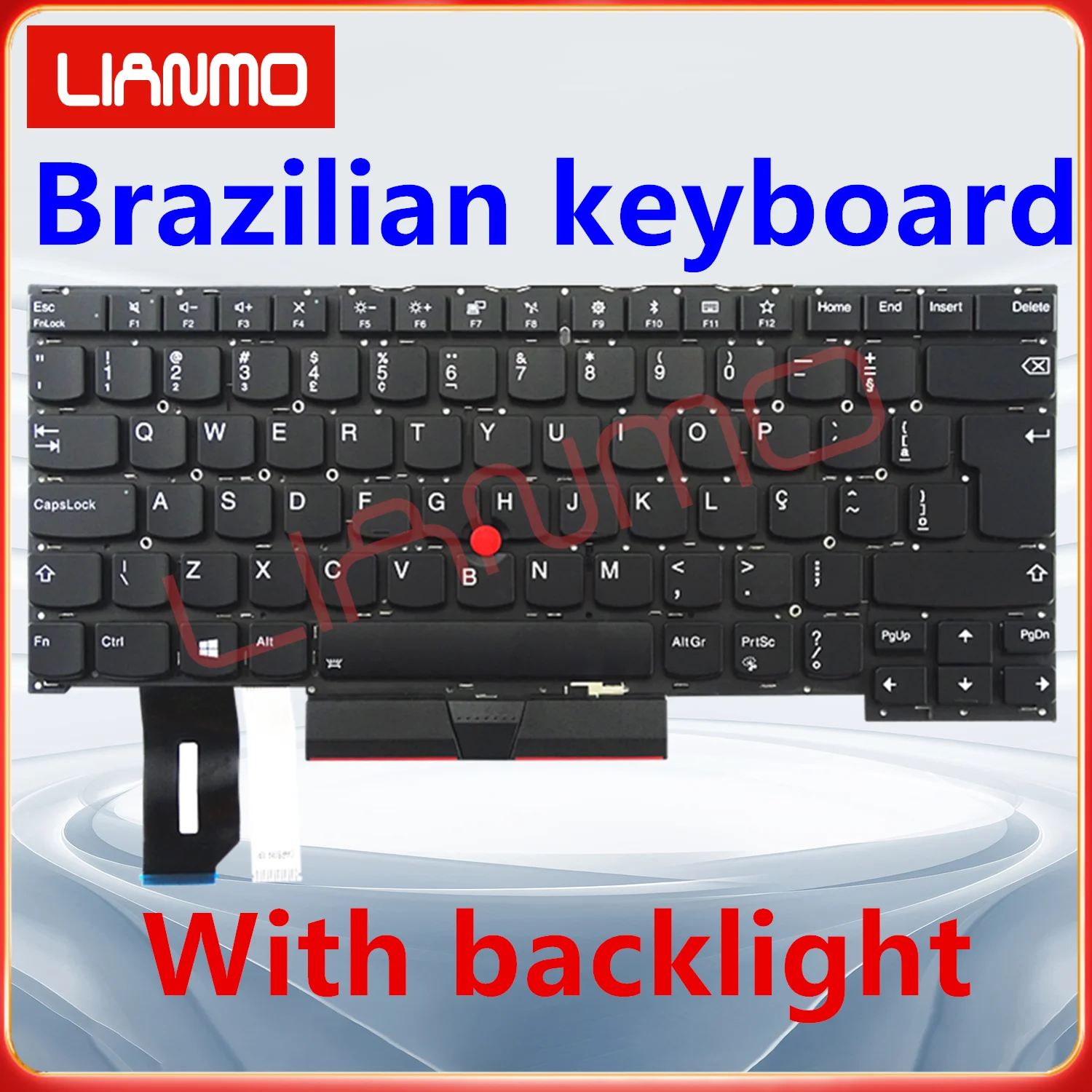 Teclado de cuaderno coreano para Lenovo ThinkPad T490S T495S P1 Extreme Gen1 Gen2, EE. UU., Reino Unido, francés, alemán, español, portugués, Brasil