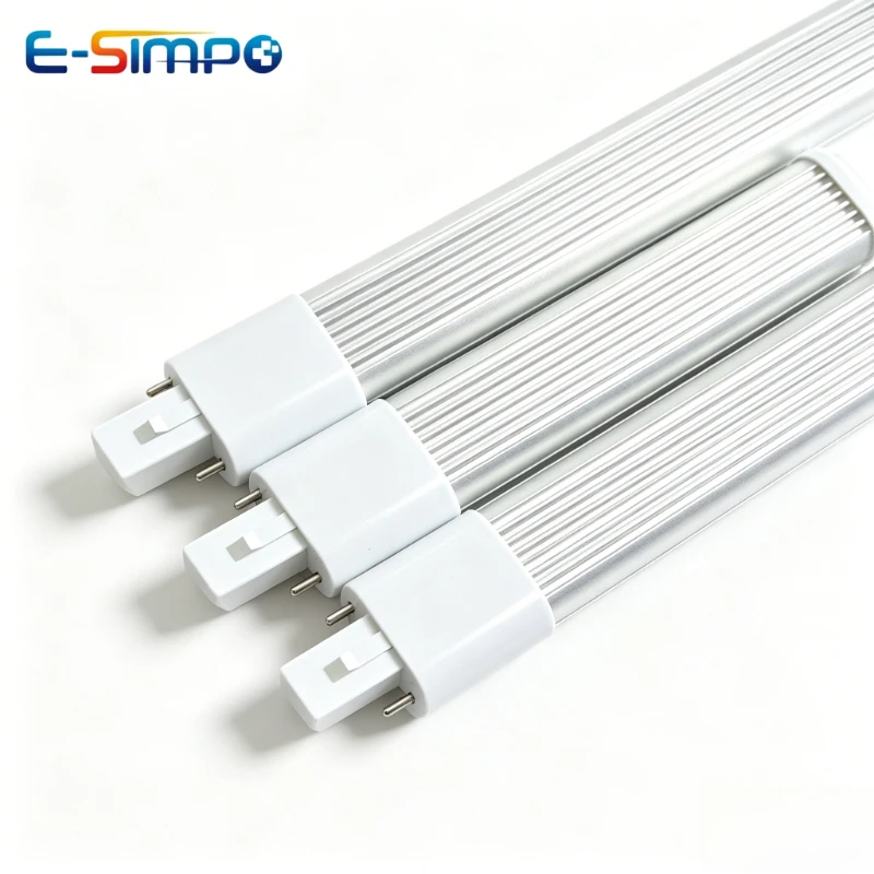 2pc g23 lâmpada led barra tubo 2pin 3w 4w 5w cfl PL-S 7w-13w substituição 110v/220v 3000k/4000k/6000k branco g23 plug poupança lâmpada de luz