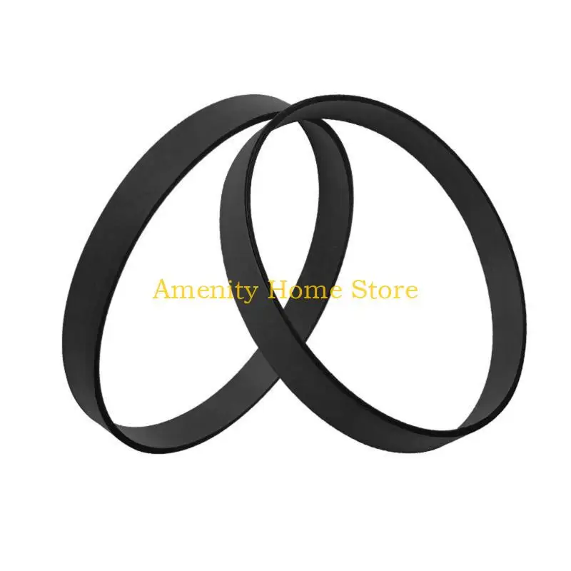 F26C 4Pcs Easy Installation Rubber Vacuum Belt Strong Brush Roll Rotation Replacement