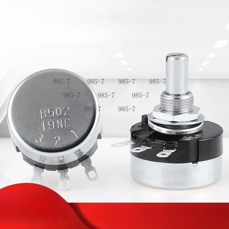 B502 B103 5K 10K Variable Resistor Set RV24YN20S, 20PCS Potentiometer Kit for Industrial Control Equipment