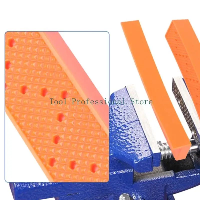 57QF Heavy Duty Vises Protectors With Nonslip Stripes To Improve Stability During Industrial And Home Workshop Use
