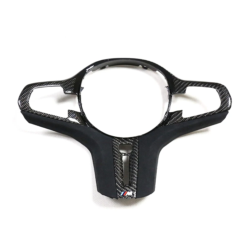 

НОВЫЙ ДИЗАЙН Чехол на руль для BM Pre LCI M Sport из углеродного волокна с кнопкой подогрева Чехол на руль
