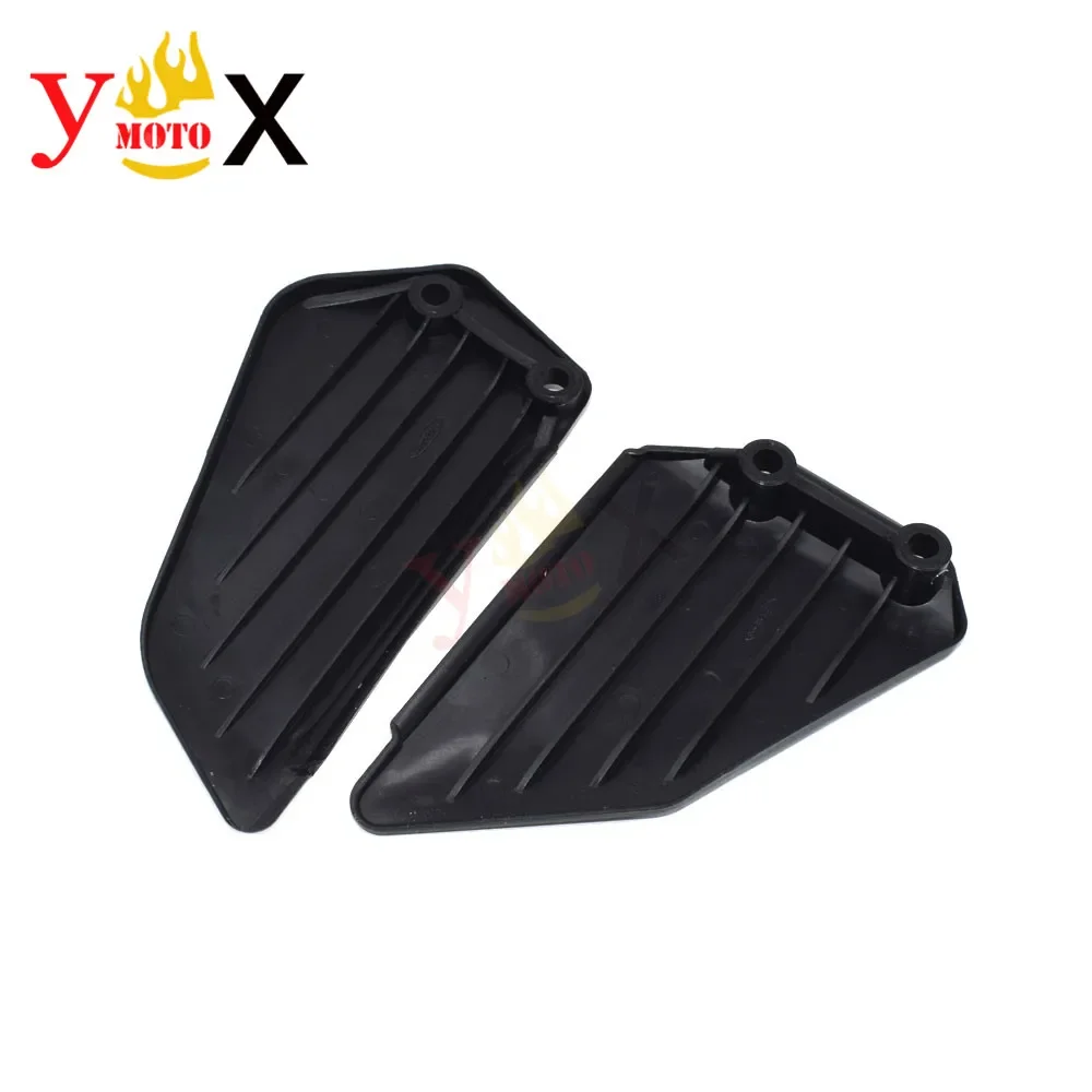 CBR250 MC19 MC22 Motorcycle Side Foot Peg Pedal Rest Rearset Protection Panel Cover Guard For Honda CBR250R CBR250RR 1988-1994