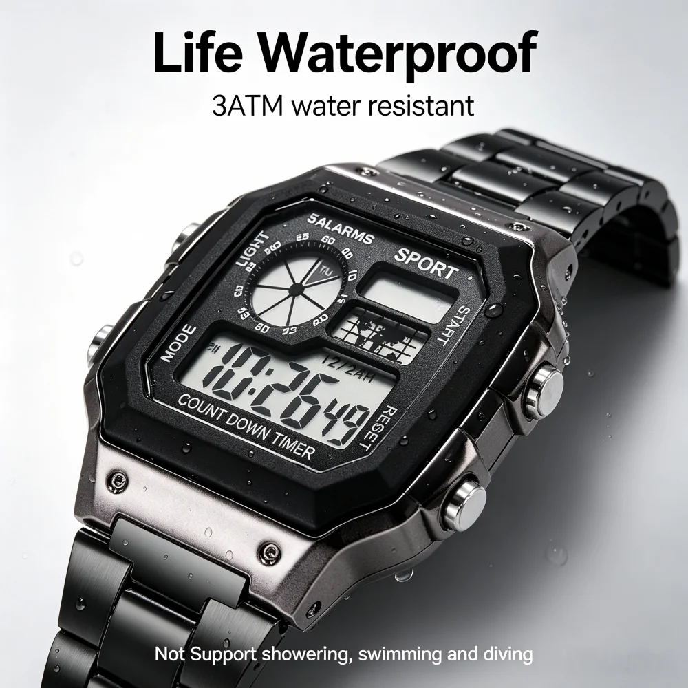 Heren militair horloge Luxe sp - Electronics Gadgets For Men recensie en prijs