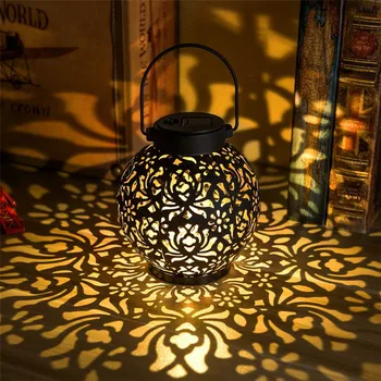 Solar Hanging Projection Garden Light 1