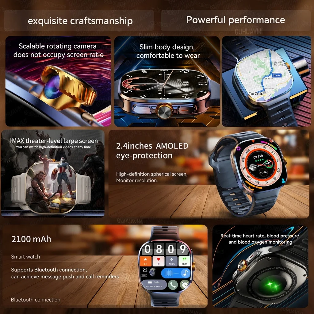 5G/4G LTE SIM Smart Watch 2.4