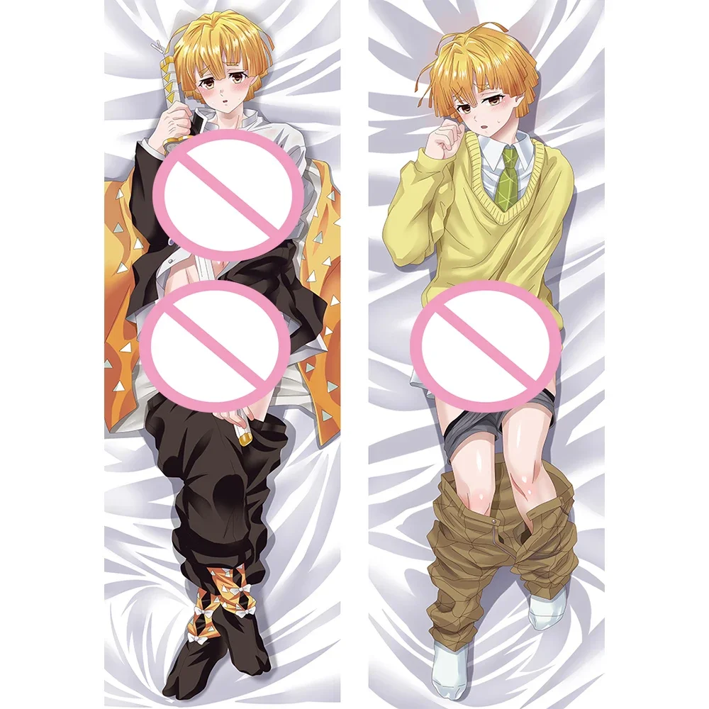 Funda de almohada con estampado de doble cara, cubierta de cuerpo abrazable, Anime, Dakiamkura