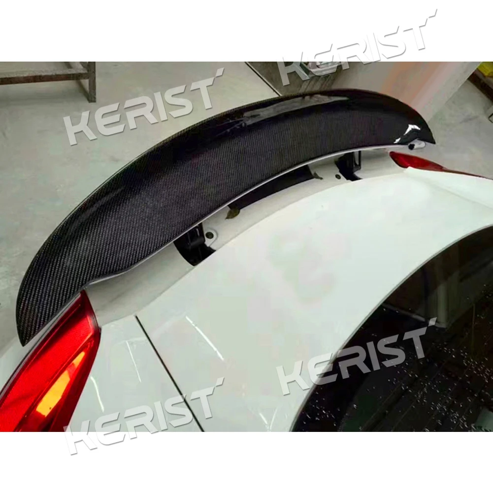 Car Styling Duckbill Mini Rear Trunk Lip Wing Spoiler Splitter for Porsche 981 Cayman 2010 2011 2012 2014 2015 2016