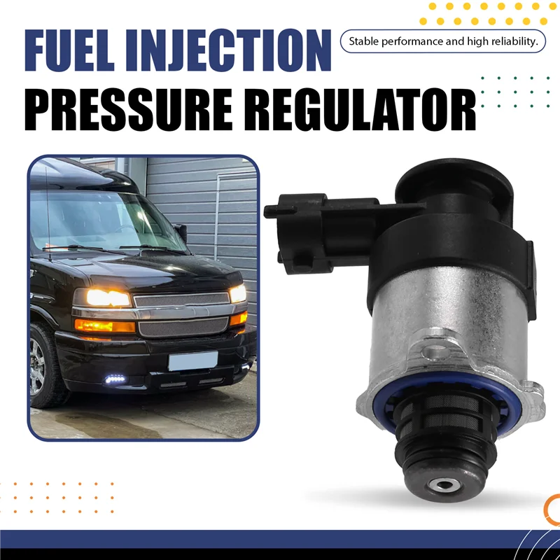 

For Chevy Express 2500 3500 GMC Savana 2500 6.6L Fuel Injection Pressure Regulator 0928400757 12641035