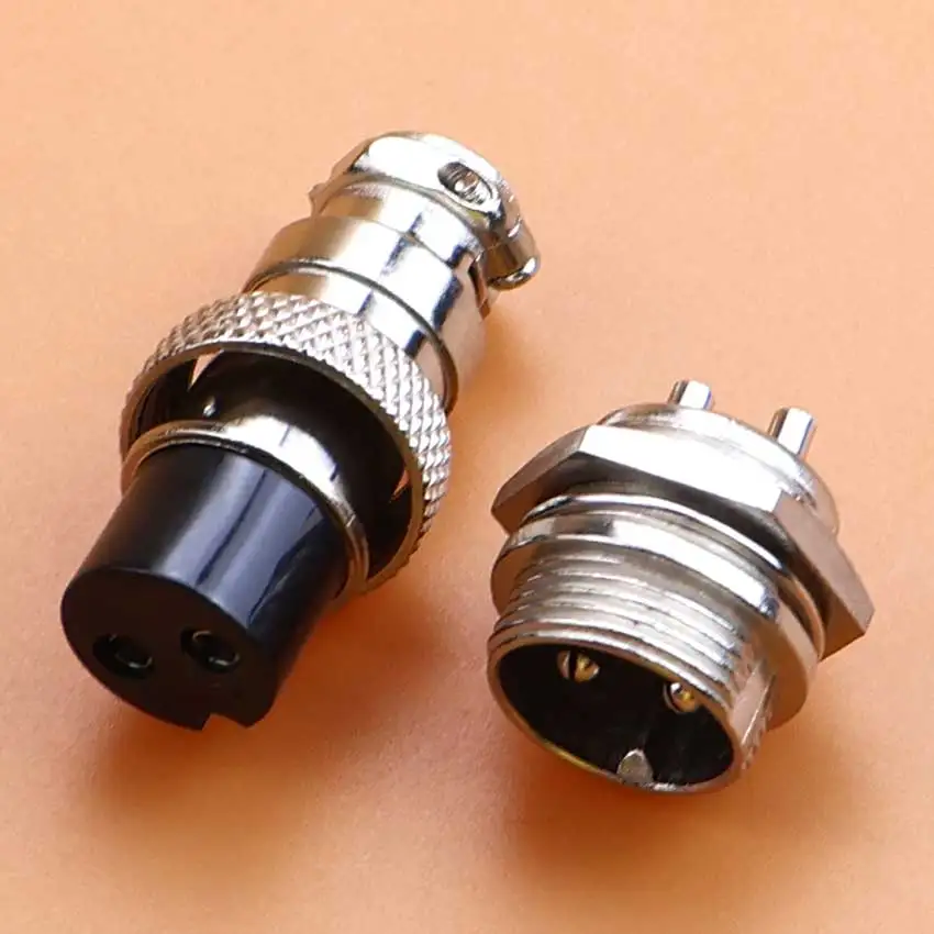 GX16 Male Female Aviation Plug 2/3/4/5/6/7/8/9/10Pin Fixed Terminal Block Mobile Docking Type Electric Wire Cable Connector