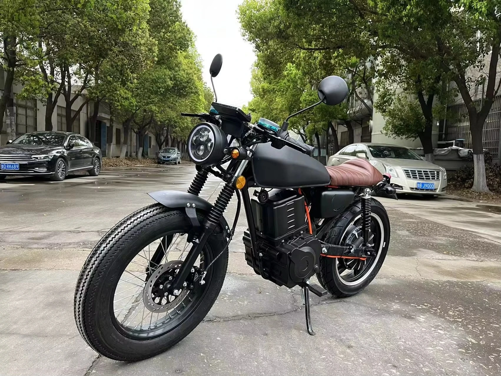 STLF Classic Retro Model CG Electric Motorcycle for Adults