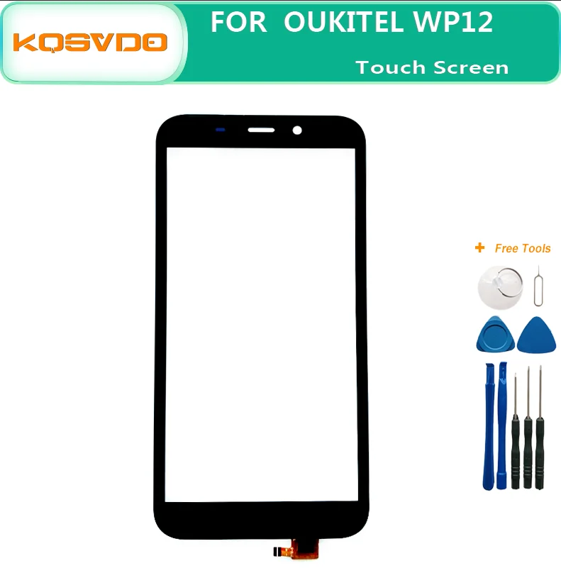 

New Original 5.5" Mobile Touch Screen Panel Lens Sensor For Oukitel WP12 PRO Touch Screen Digitizer Glass Panel Touchpad Tools